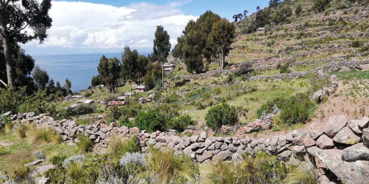 Taquile Hospedaje Mario Huillanopampa Bagian luar foto