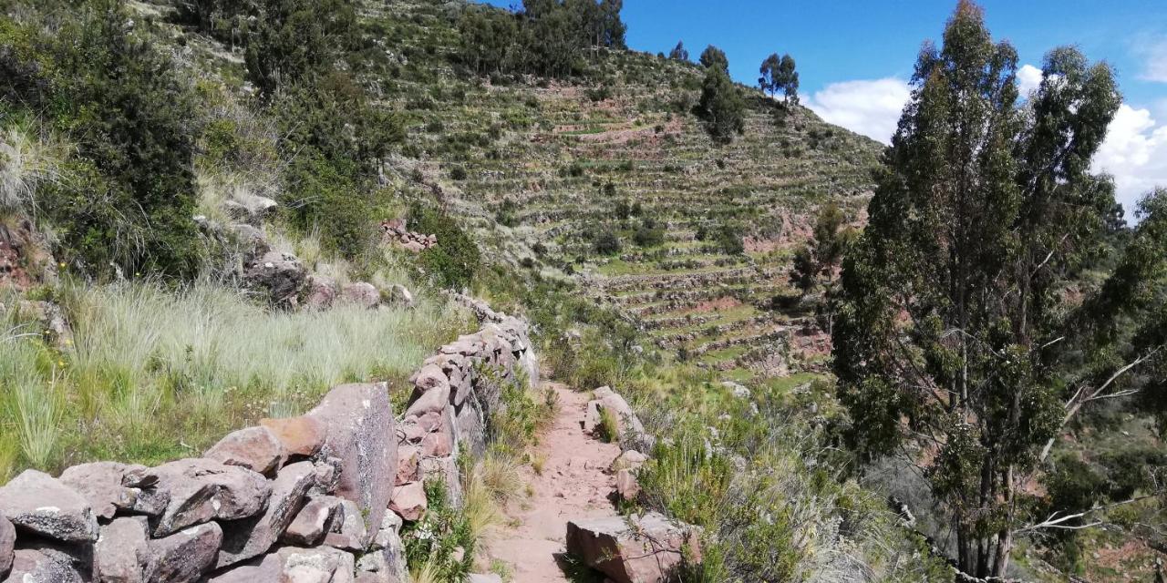 Taquile Hospedaje Mario Huillanopampa Bagian luar foto