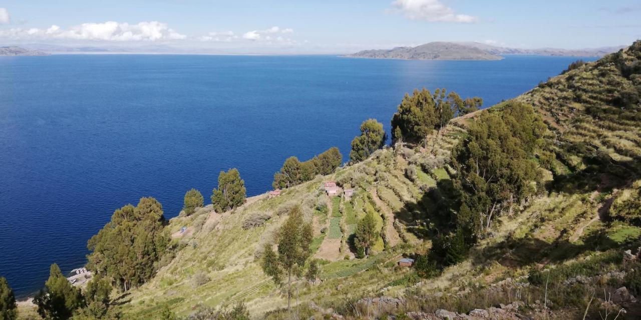 Taquile Hospedaje Mario Huillanopampa Bagian luar foto