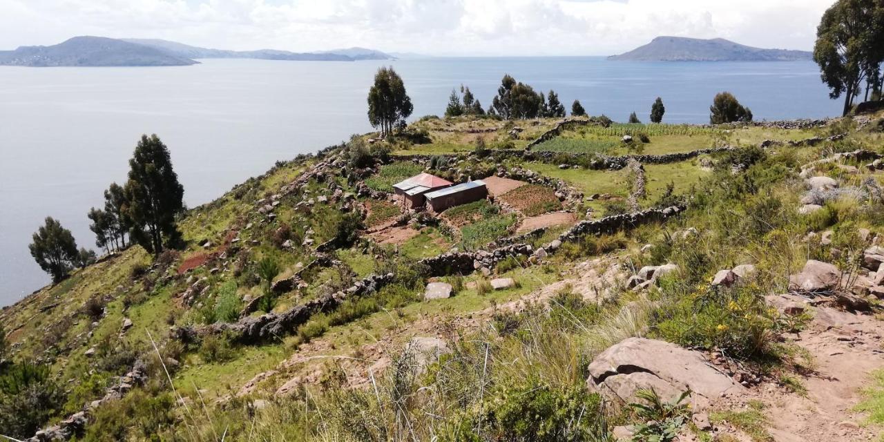 Taquile Hospedaje Mario Huillanopampa Bagian luar foto