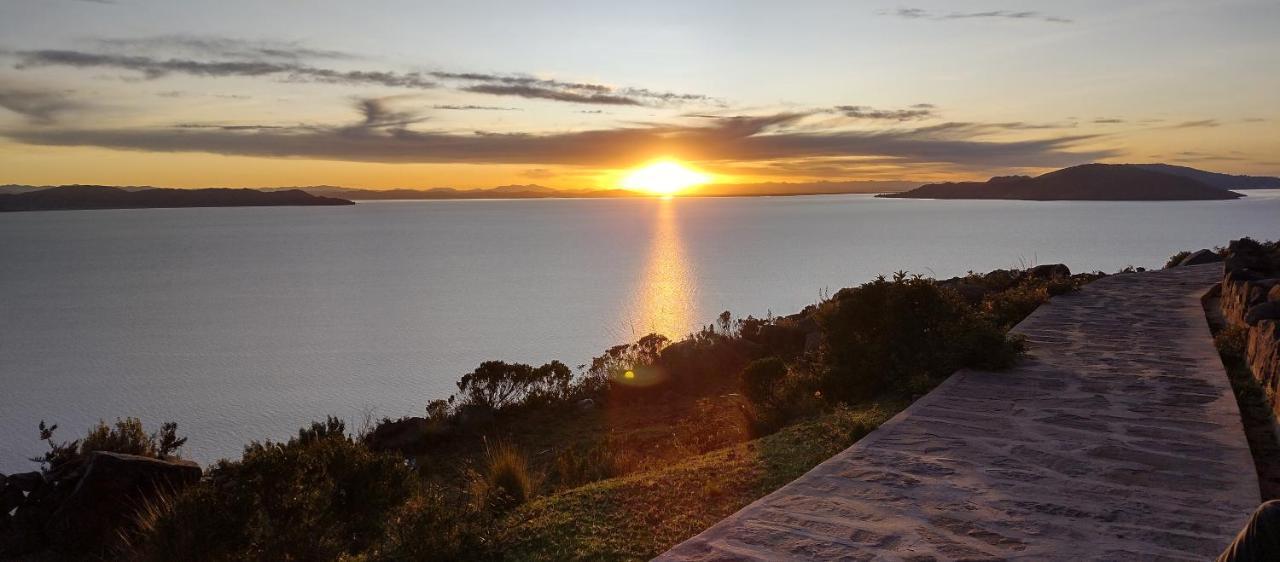 Taquile Hospedaje Mario Huillanopampa Bagian luar foto
