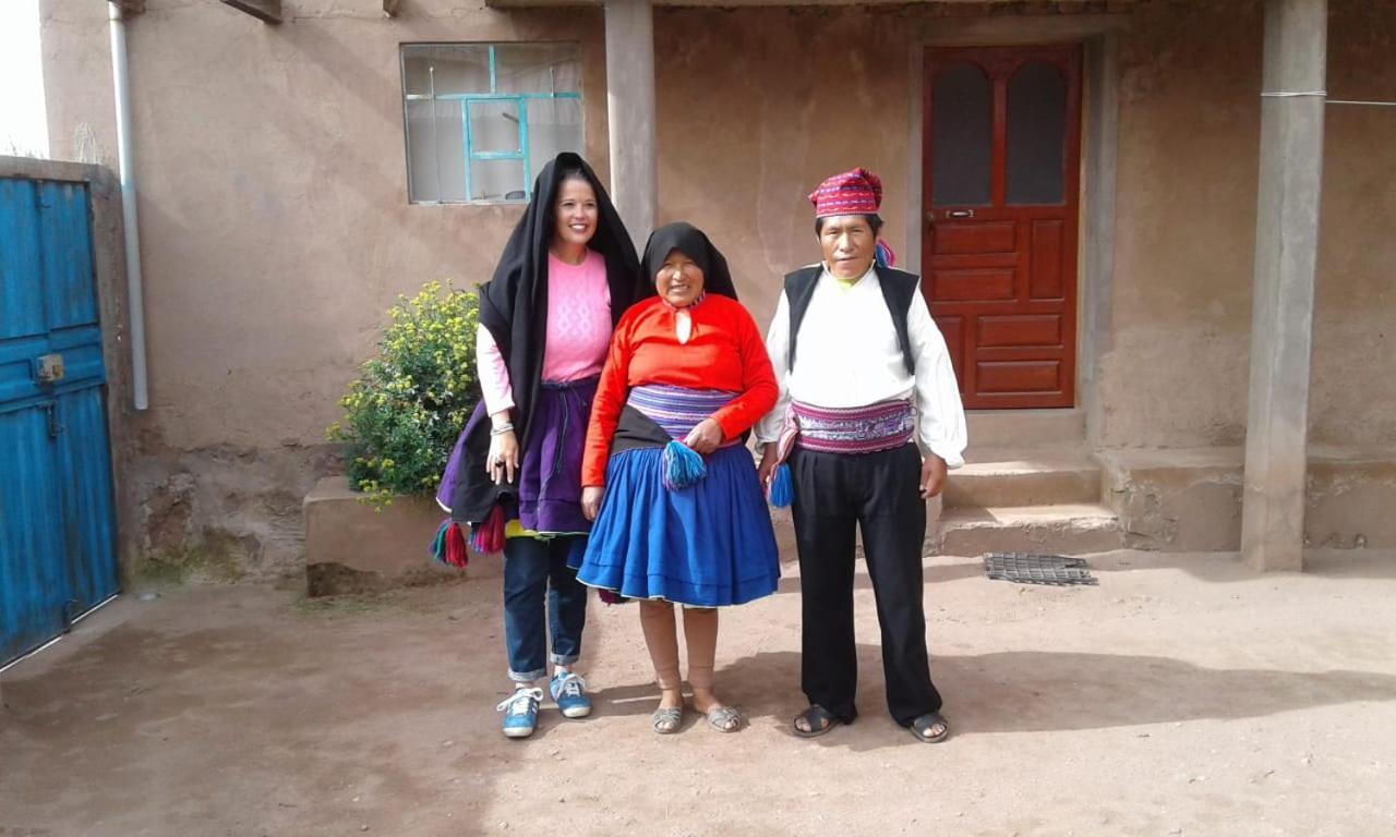 Taquile Hospedaje Mario Huillanopampa Bagian luar foto